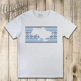 Прикольные футболки: Украина Карта Вышиванка 2